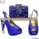 Hot Sale Wedding evening party Women high quality women shoes and bag 2019  top fashion design african shoes and bag